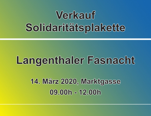 Solidaritätsplakette – LFG